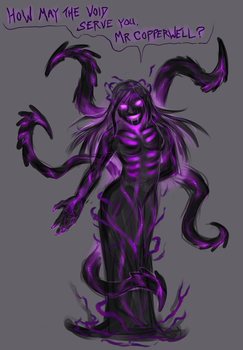 Deezm0's tweet image. I know #voidtember is all velfs, but I don't have one and I don't think I'll draw anything new.. So here's Nymrina in her rarely seen shadowy self. 
From newest to oldest :3c
💜💜💜💜🖤🖤🖤🖤💜💜💜💜💜
