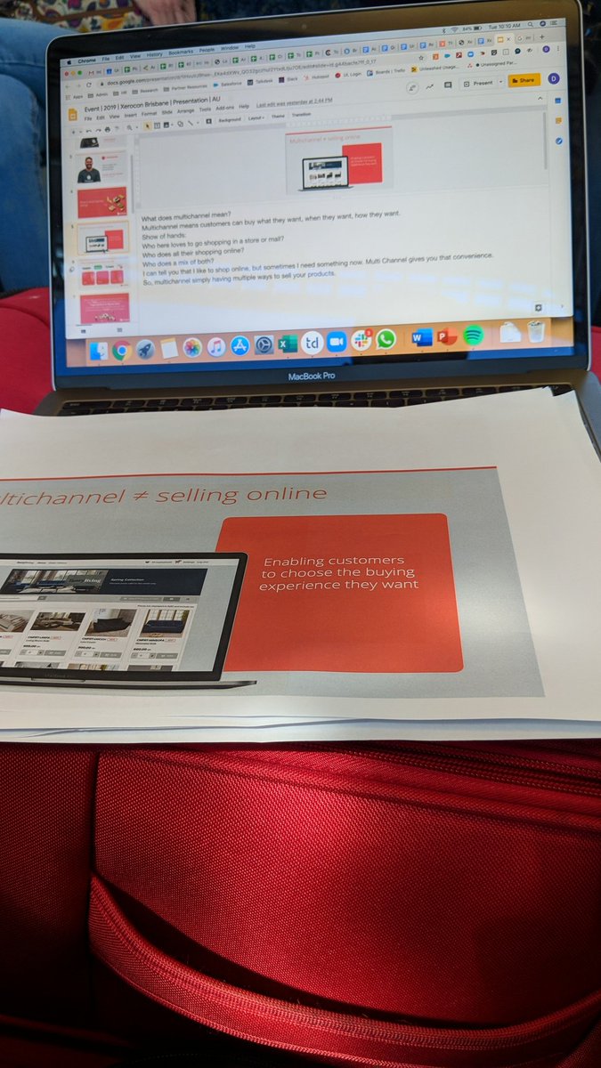 DanielvdHeyden's tweet image. Last minute prep for speech for #Xerocon. Come and hear me talk about helping your clients master multichannel at mini stage 2 @ 12pm Thursday, otherwise come and see us at stand 33. See you all there!
#advisory #unleashedsoftware