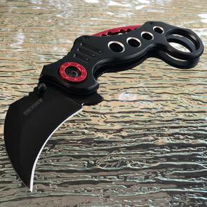 FrontierBlades's tweet photo. This Tac Force Spring Assisted Karambit knife is a great pocket knife to add to the collection. This knife features a hawkbill claw blade. #knife #knives #pocketknife #blade #blades #sale #knifesale #knivesforsale #knifeforsale #mtech #heavydutyknife #hawkbill #clawblade https://t.co/H9Oj2MNNRD