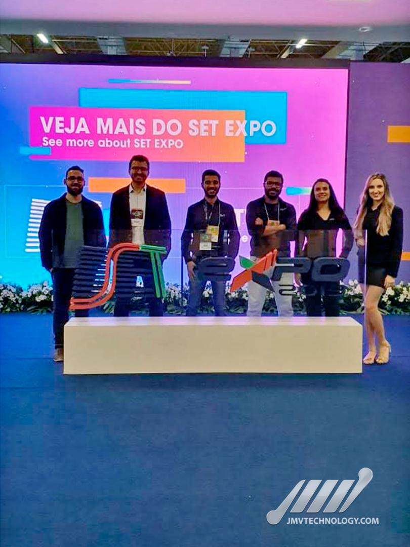 jmvtechnology's tweet photo. Fechamos mais um evento com chave de ouro! Em breve, mais novidades...
Equipe JMV na Set Expo 2019.
#SetExpo2019 #JMVnaSet #SouJMV @SET_BRASIL https://t.co/F7QwjP1Dxw