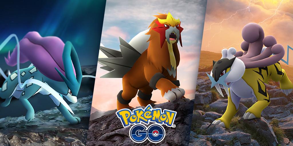 PokemonGoApp's tweet photo. Our first Ultra Bonus Week starts now, Trainers! Enjoy:
🌟 Raikou, Entei, and Suicune returning to raids
🌟 A chance of encountering ✨ Shiny Sentret and ✨ Shiny Gligar 
🌟 2× Incubator effectiveness
https://t.co/JOq6FysLdG https://t.co/ksBHmne3Mu