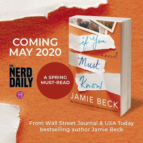 BookSparks's tweet photo. .@thenerdaily has your exclusive cover reveal for #IfYouMustKnow by @writerjamiebeck! Take a peek! 📙👀 https://t.co/kY971MtFpT https://t.co/YF4pZp8eHo