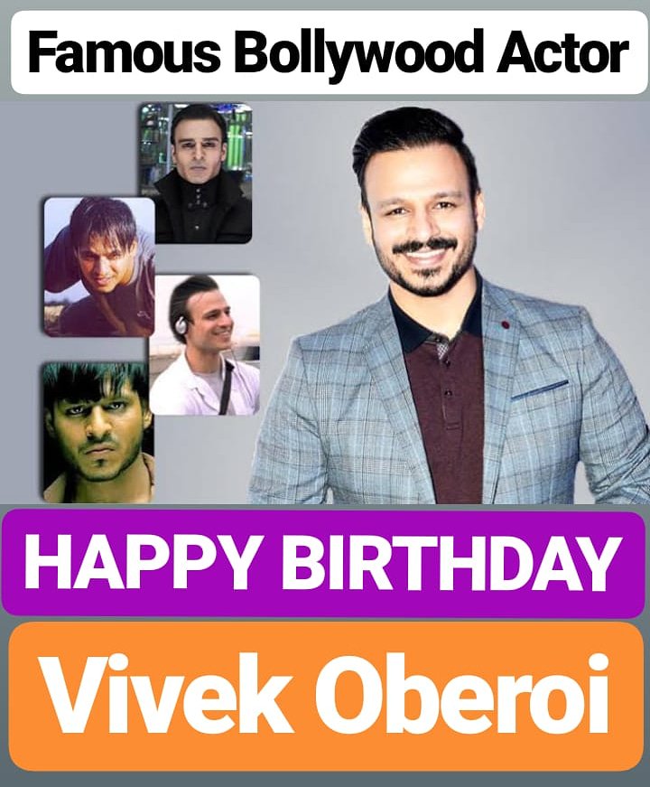 HAPPY BIRTHDAY 
Vivek Oberoi 