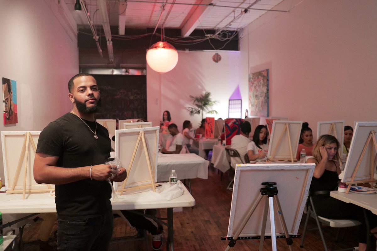 StanSmooth's tweet photo. PUFF PAINT &amp; PASS BOSTON 2019  👨🏽‍🎨💨👩🏽‍🎨 #PuffPaintPass https://t.co/ch0TEqFrIu