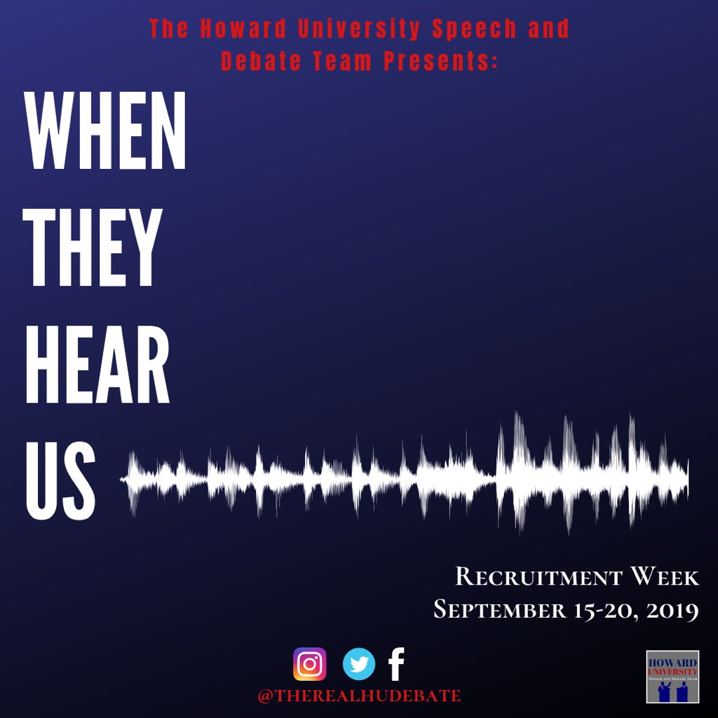 TheRealHUDebate's tweet photo. You asked, we delivered. We’re ready, are you? 👀🏆 #whentheyhearus #HUSDT #HowardSpeaks https://t.co/SLz3f4m29O