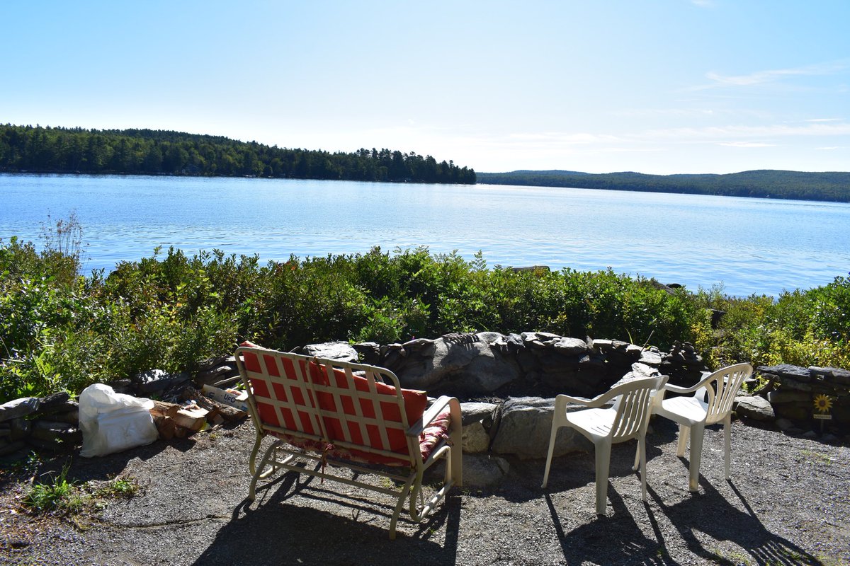 HoltaVision's tweet photo. Shout out to outstanding Captain @HansonTodd and first Mate Sue for showing us the magic of Sebec Lake... #ChickenCove #Borestone https://t.co/tNEcP9uAVz