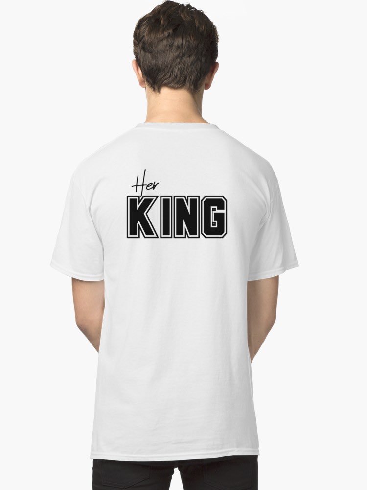 savage_tees's tweet photo. Couple Goals 🙌His Queen / Her King👑Go to:https://t.co/5fw2DZixHi - Wedding Collection🎩 #hisqueen #herking #honeymooners #wedding #bride #groom #queen #king #slogan #slogantshirt #slogantee #hisandhers #matchingoutfits #matchingcouples #couplegoals #weddinginspo https://t.co/E1YmbsLos9