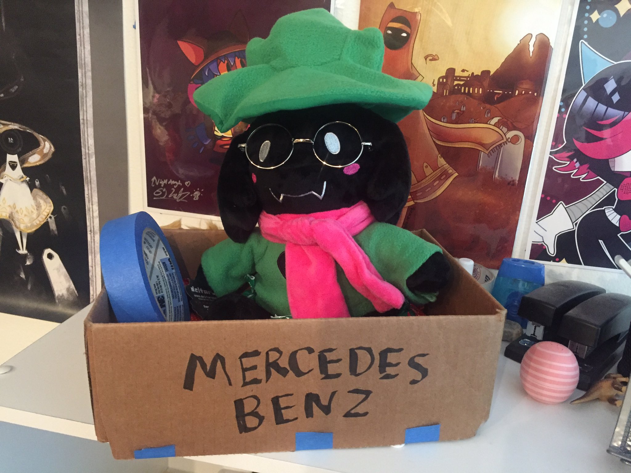 Nightmargin Rose City Comicon U03 On Twitter Hello My Name Is My Name Is Ralsei I M Driving A