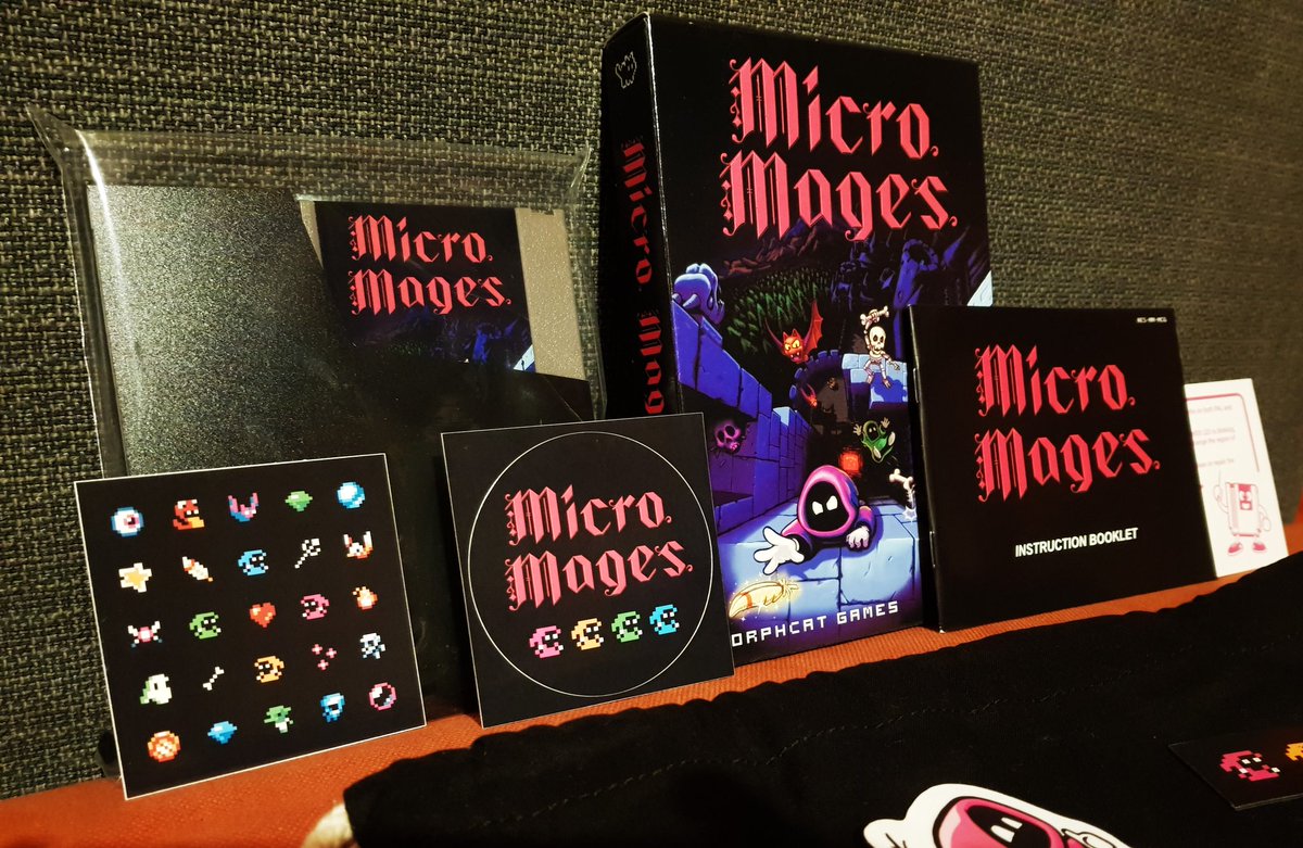 Solyant1's tweet photo. Today its #MicroMonday 🤣 and there is no better way to #celebrate this with a brand new #NES game!
#MicroMages from #MorphcatGames
Really nice work @morphcat! This game is #magical 🧙♂️ I totally love the #tiny #pixelgraphics!
#RETROGAMING #8bit #videogamecollector #GamersUnite https://t.co/hcoPuhismA