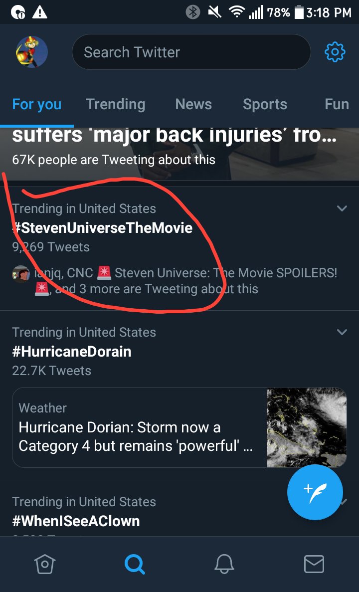 GeneralDagger1's tweet image. #StevenUniverseTheMovie is trending at #1 BM before its premiere. 

(Picture by @owenmorrisjr)