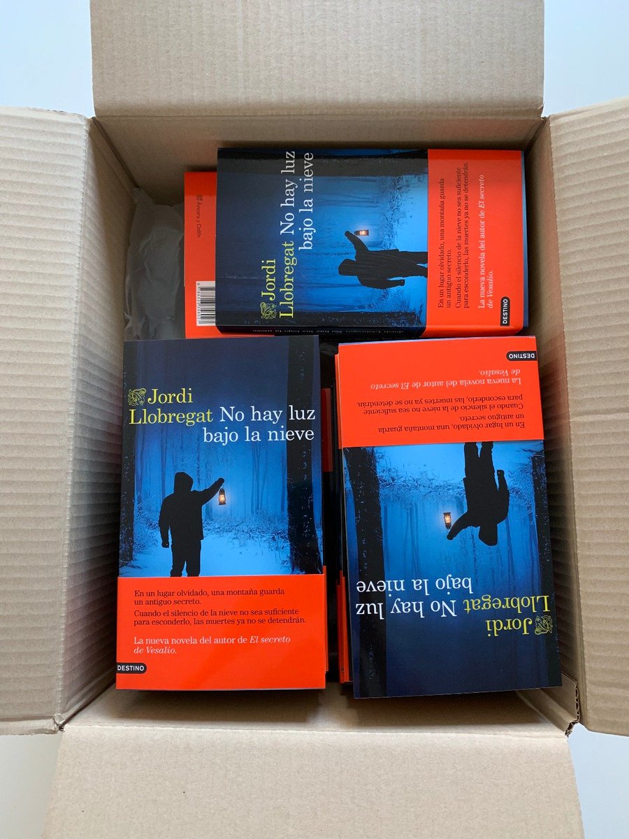 🙌 ¡Ya están aquí! Con muchas ganas de que llegue el 10 de septiembre para que podáis leerlo. Tic, tac⏳#NoHayLuzBajoLaNieve
#novedadliteraria #lanzamiento #leer #thriller #sueños
<a href="/EdDestino/">Ediciones Destino</a>