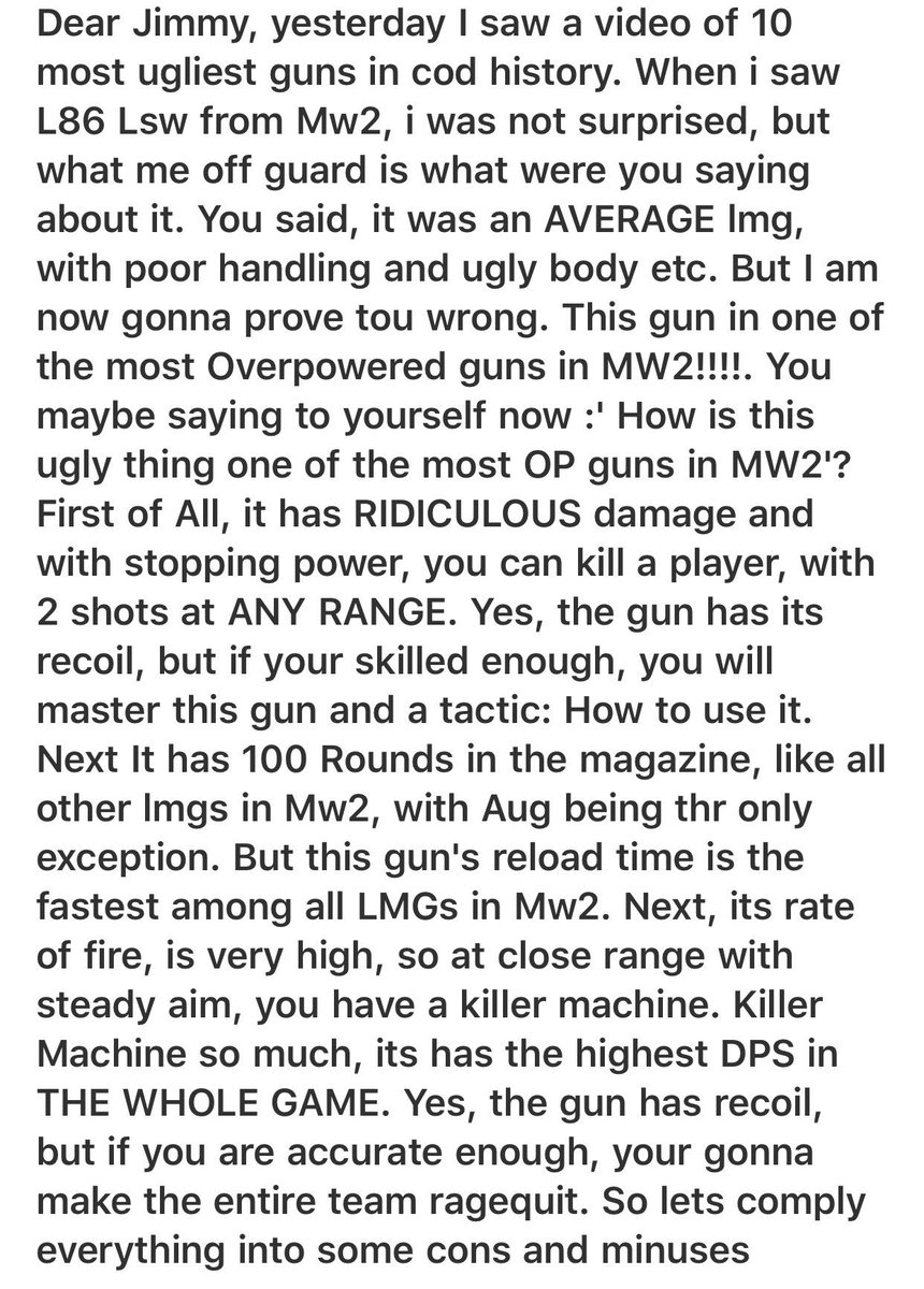 Chaosxsilencer's tweet photo. there are some very passionate viewers on my #CodHistory series.. https://t.co/qb5SRQlipQ