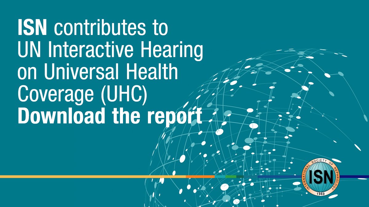 CharuMalik_ISN's tweet photo. The @UN High-Level Meeting on Universal Health Coverage #HLMUHC will take place on September 23, 2019 during the United Nations General Assembly high-level week #UNGA72.
Learn more about @ISNkidneycare campaign to advance #UHC for Kidney Disease: https://t.co/5DCtRHqgi4 https://t.co/M12UPH39Kq