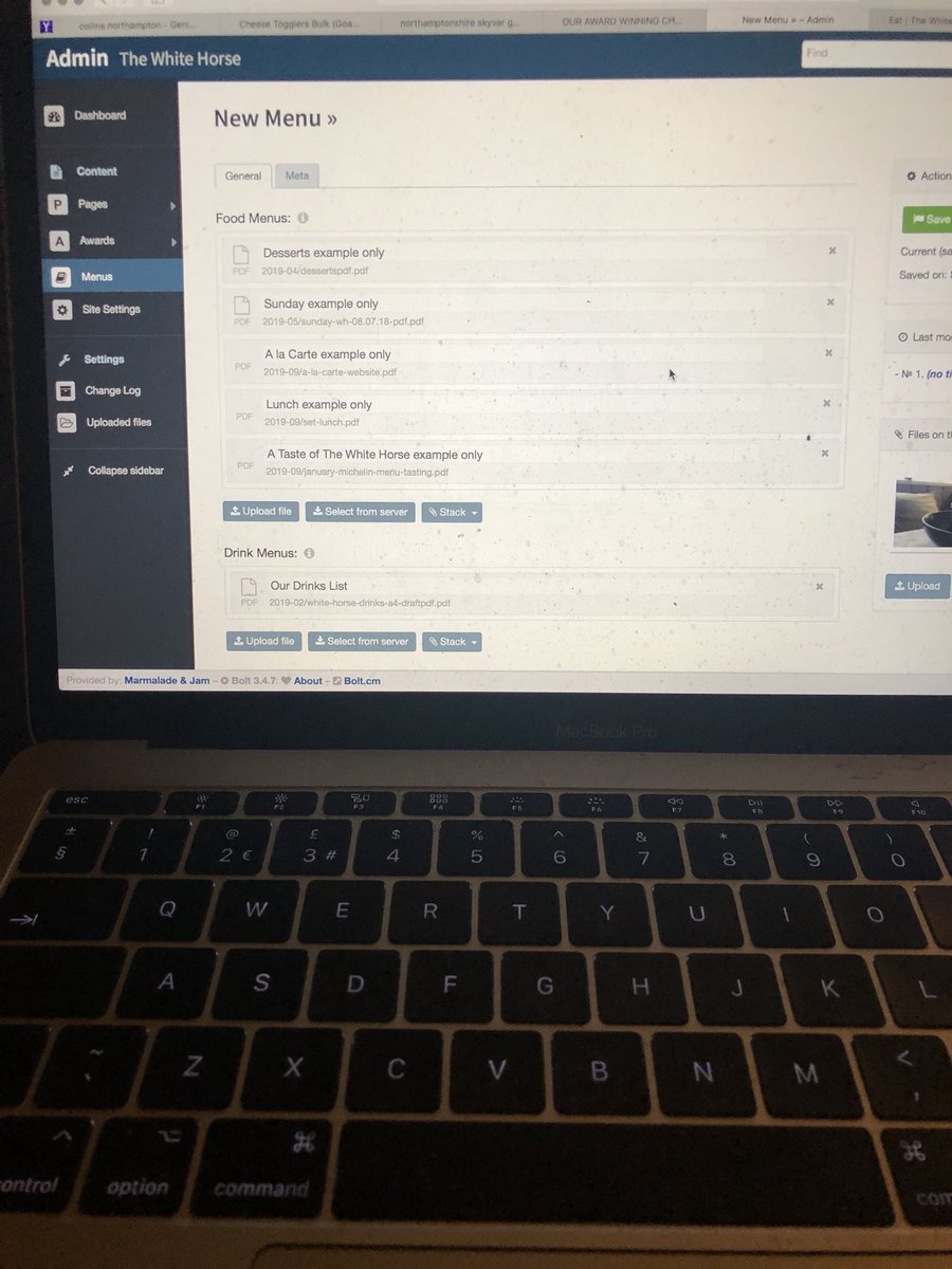 WhitehorseKS's tweet image. Late night new menu uploads. Seasonal A la Carte and Set Lunch Changes #BehindtheScenes #flavourfirst #Hospitality #cheflife