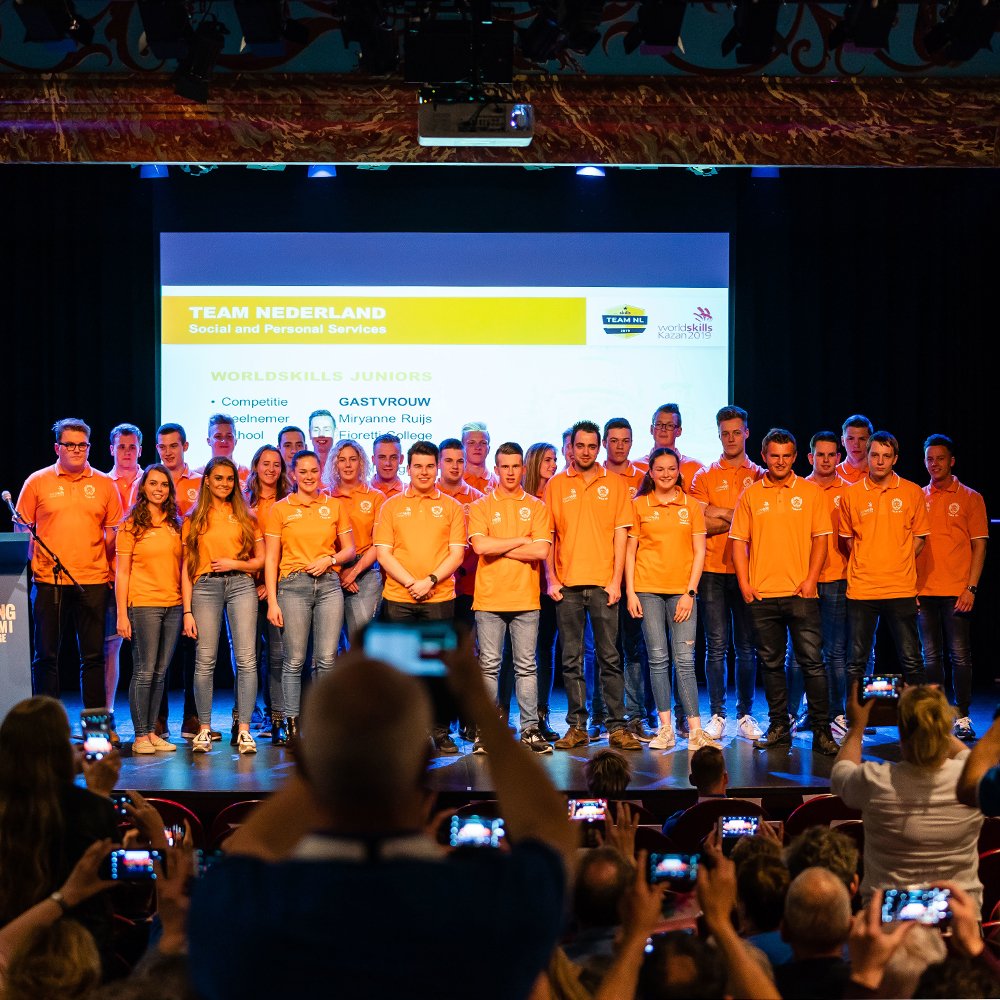 SBBNL's tweet photo. Nederlandse mbo-studenten behalen 13 medals of excellence op WK voor beroepen. https://t.co/JDZjvSP4PS @WorldSkillsNL https://t.co/62VmDWPlJp