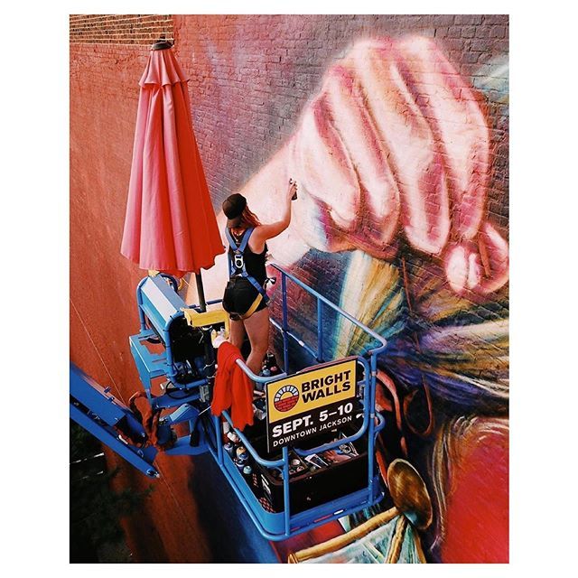 Still recovering from a packed few weeks of painting in Michigan for <a href="/colorthecreek/">Color the Creek</a> with a mural for my national <a href="/hervoicecarries/">Her Voice Carries</a> tour and with <a href="/mrprvrt/">daamn</a> as the preview artists for @bright_walls. (More photos to come!)
I felt at home spending most of my t… ift.tt/2PLZsAO