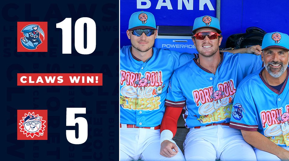 BlueClaws's tweet photo. RECAP - Stobbe and Pelletier homer as the BlueClaws close the season with a 10-5 win. https://t.co/0aeQItpr1m https://t.co/cgCtbS41HA