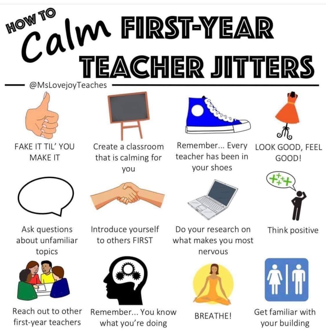 To all the first year teachers out there!