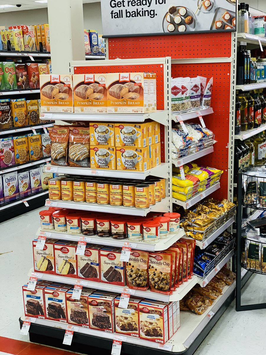 All pumpkin everything! Stop in to #T2292 in Wareham for your favorite fall flavors! #PumpkinSpice #AutumnIsComing @MHSess <a href="/Puneet_Math/">Puneet Mathur</a> @raph_at_target