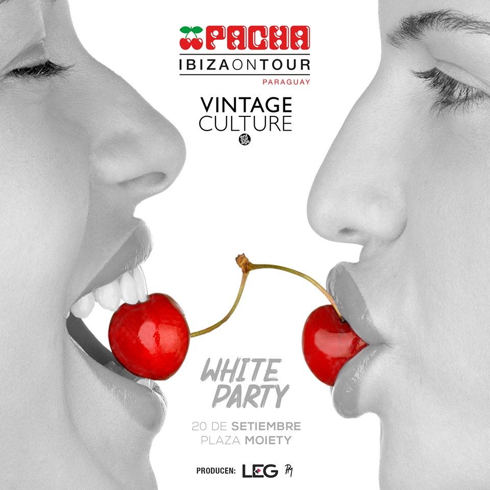PachaParaguay's tweet photo. ¡Llegó a Paraguay! ¡PACHA! 🍒🔥🎧 @Leg_py

#VintageCulture #WhiteParty #ExperienciaLEG #Pacha https://t.co/ZX9Xda4pmp