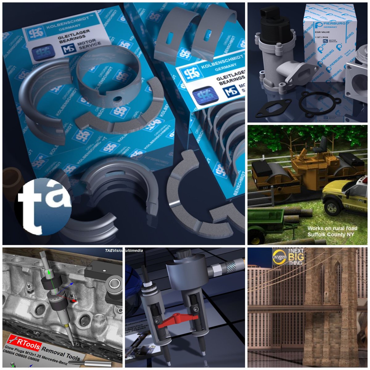 TAEVisionCEO's tweet photo. 📷 TAEVision #Engineering ’s Posts @tumblr #tumblr - Tue, Sep 03
#3D #Mechanical #Design
#Parts
#KS #EngineBearings
#Pierburg #EGRvalves
#Construction
#AsphaltCompactor #Caterpillar
#Automotive #Trucks #Ford #OffRoad
#Tools #MercedesBenz
#Fashion #NY #NYC
https://t.co/5tFkNFtuDt https://t.co/WHXrluk3CM