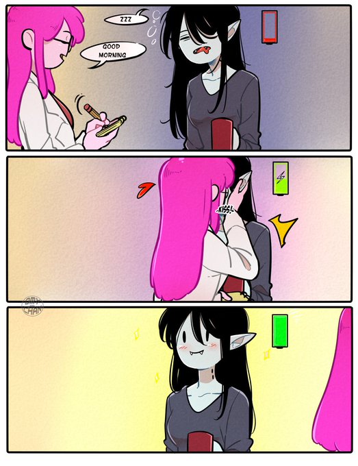 very good mornings

#Bubbline #AdventureTime 