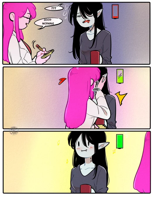 very good mornings

#Bubbline #AdventureTime 
