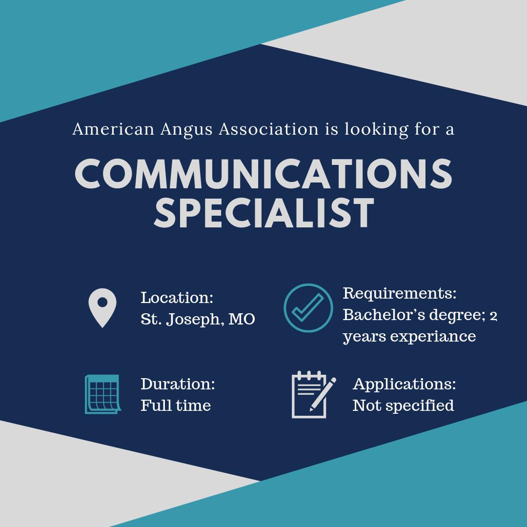 NationalACT's tweet photo. Happy #MotivationalMonday! Are you a recent ag comm grad? Check out this opening with the American Angus Association>> https://t.co/LrtA14IhB6 https://t.co/ZcWwIQRWlp