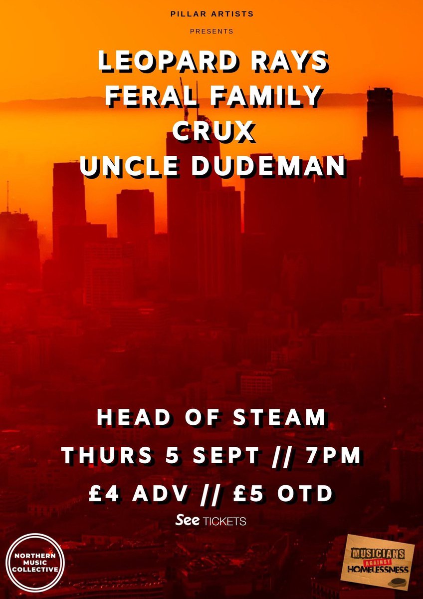 We'll be kicking things off this Thursday at Head of Steam in Newcastle. 

Get down early to quench your Thursday night thirst for some premium live rock n' jive..