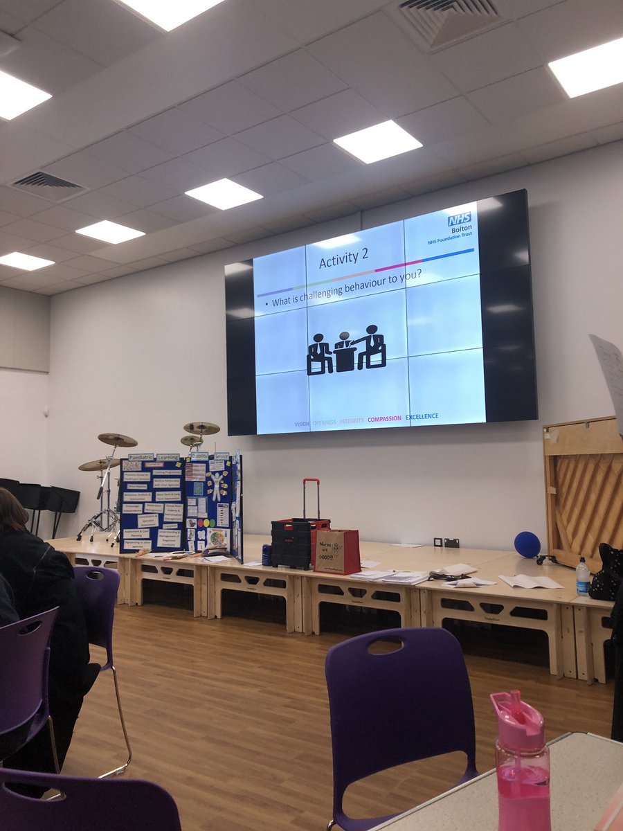 MissGBurrows1's tweet photo. Great first day back and a really worthwhile and thought provoking INSET from the Learning Disabilities Team on “Understanding behaviour”. 🙌🏼🙌🏼 #nhs #todayatrumworth https://t.co/WoBVEDfjZF