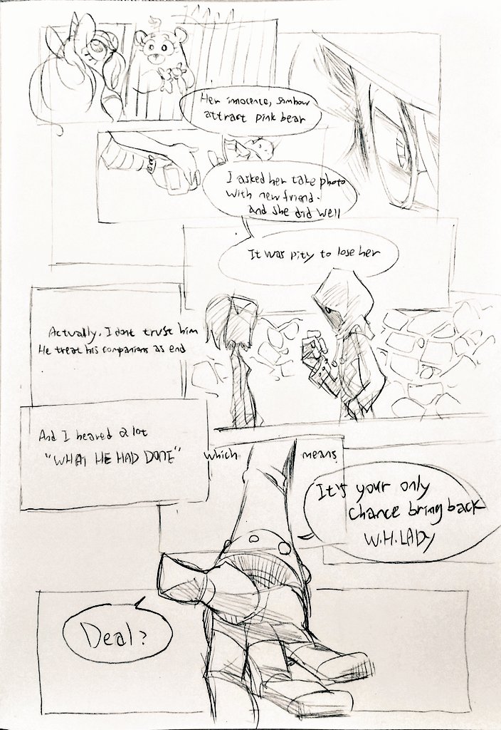 Villainous同人マンガ
BH & WH及びladyBH & WHlady共存したAU
ハカセmainです
何でも許す方向け
微闇 ③
#VillainousFanart #Heroic