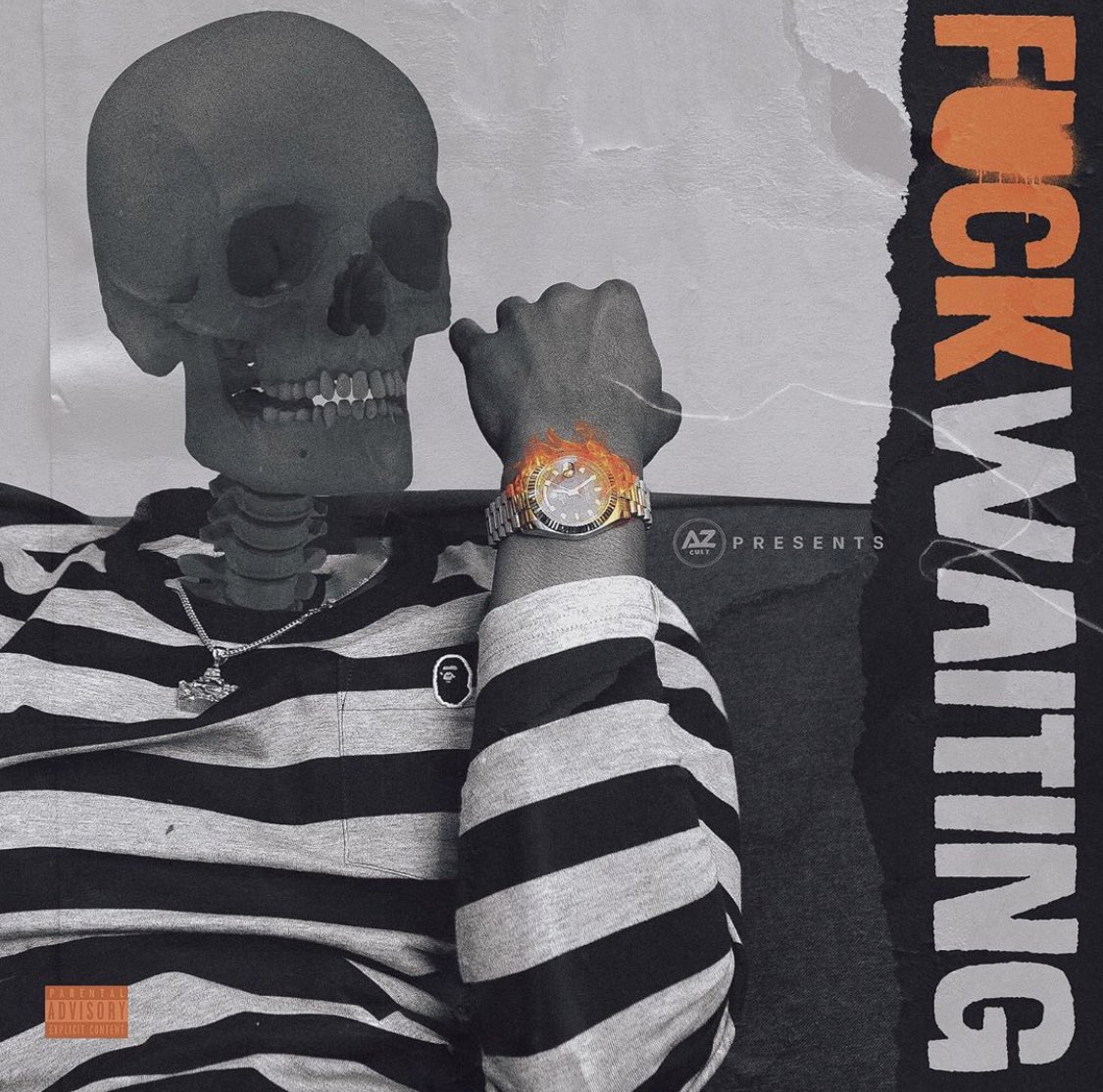 GiggsIreneRadio's tweet photo. 💀 @AzChike is set to release his album this month as well! Until then stream his latest #FUCKWAITING EP!
https://t.co/Hjnu2rBCSU https://t.co/GRJg82mo7U