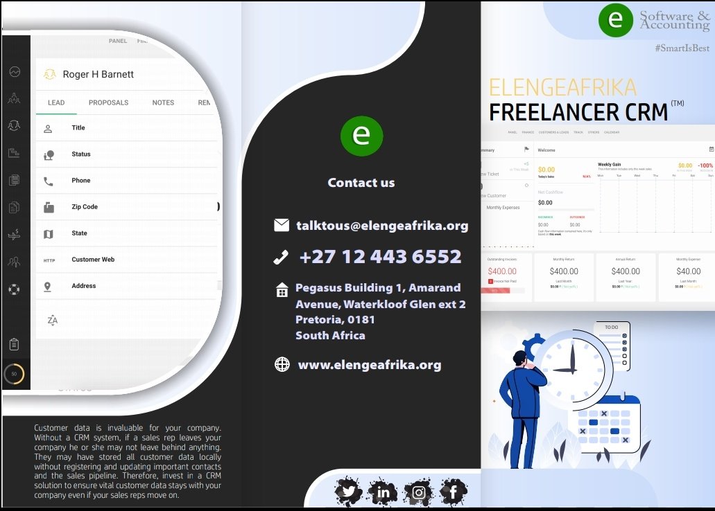 ElengeAfrika's tweet photo. @Diana_Mvuezolo @ney_rankhumise @techinsider @googleafrica #CRM #DJSBU #SmartisBest #innovation #SA https://t.co/viJXtXfIId