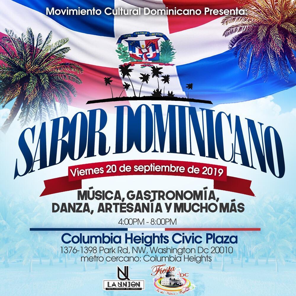 We are proud to host the first Dominican Festival in the DMV area! #repost #dominicancommunityindc #LaUnionDC