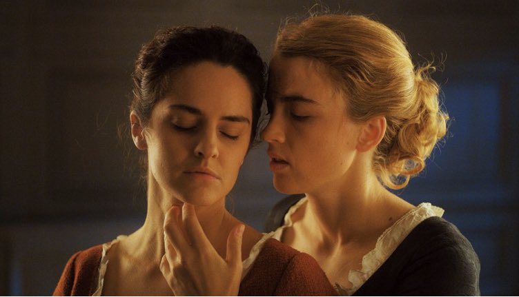 davekarger's tweet photo. Caught up with Portrait of a Lady on Fire here at #Telluride and it just might be the most beautiful same-sex love story I’ve ever seen. Slow burn to an absolutely spectacular final five minutes. Here’s hoping France submits it for the Oscar. https://t.co/oYOLyLuzhM