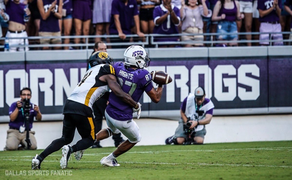 TheJungleEra's tweet photo. #JUNGLE🦍DB @Blake_Conner1 forcing a fumble against TCU‼️ https://t.co/InXz9IZevo