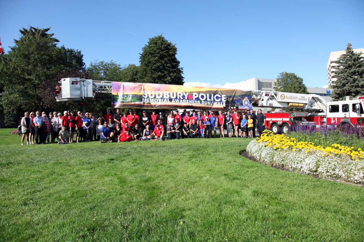 Being a Police Officer is more than just a career; it's a life commitment. Today, we ran with family &amp; friends to commemorate the lives, service &amp; ultimate sacrifice of our 8 Fallen Officers. TY to all who joined us for our annual Police Memorial Awareness Run/Walk. #HeroesInLife
