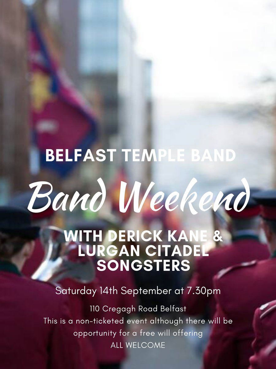 Belfast Temple Band tweet media