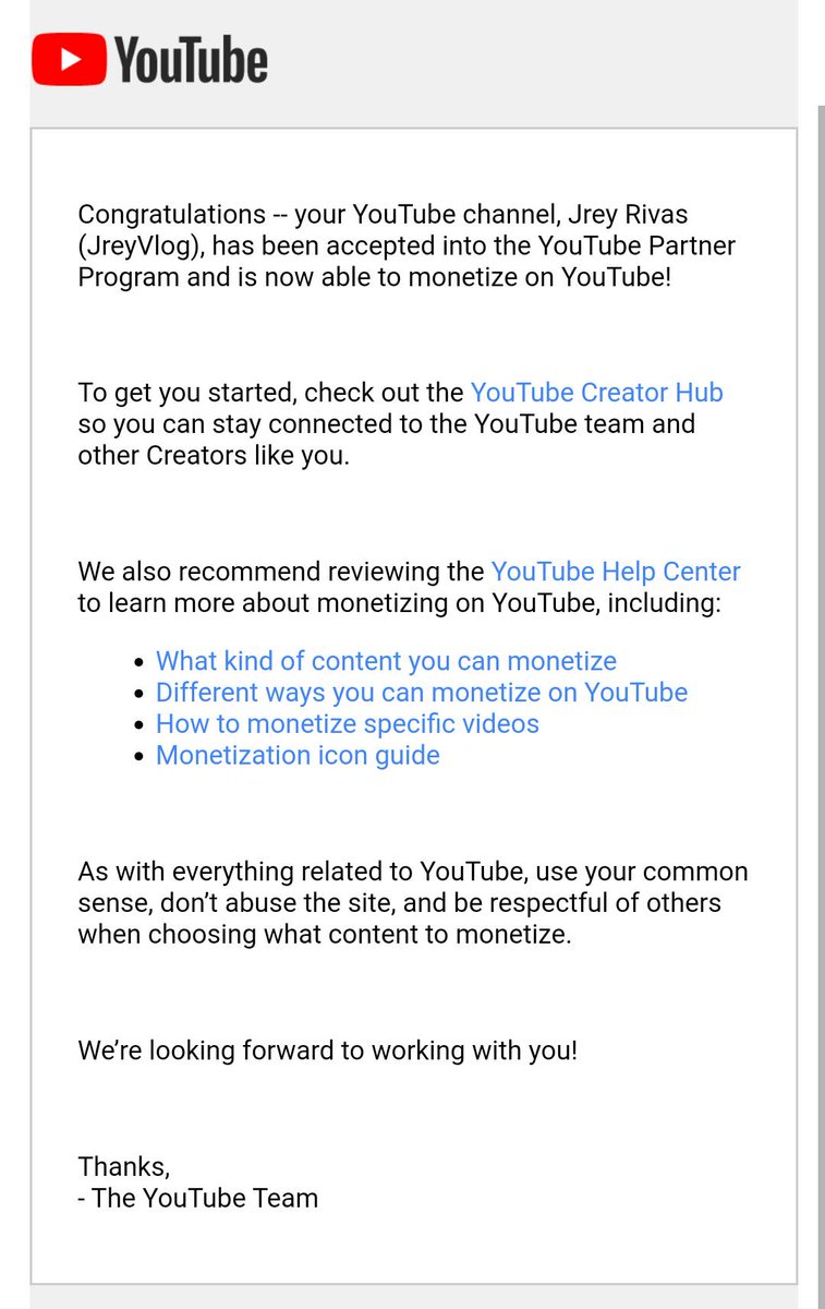 jreyrivasonly's tweet photo. Ilang beses nakong sumusuko pero. Wala eh itinadhana ata akong maging YOUTUBER? HAHHA YAS . Kinikilig ako!
SALAMAT PANGINOON!
#ContenteCreator #Youtuber #Monetization #Jreyvlog https://t.co/1wiGUv9krz