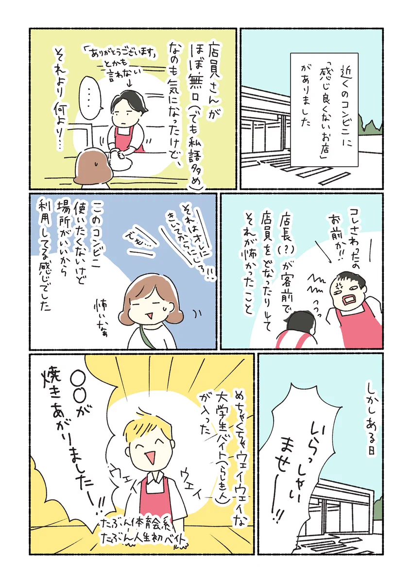 感じの良くないコンビニに？ウェイ系大学生が働き始めた結果www