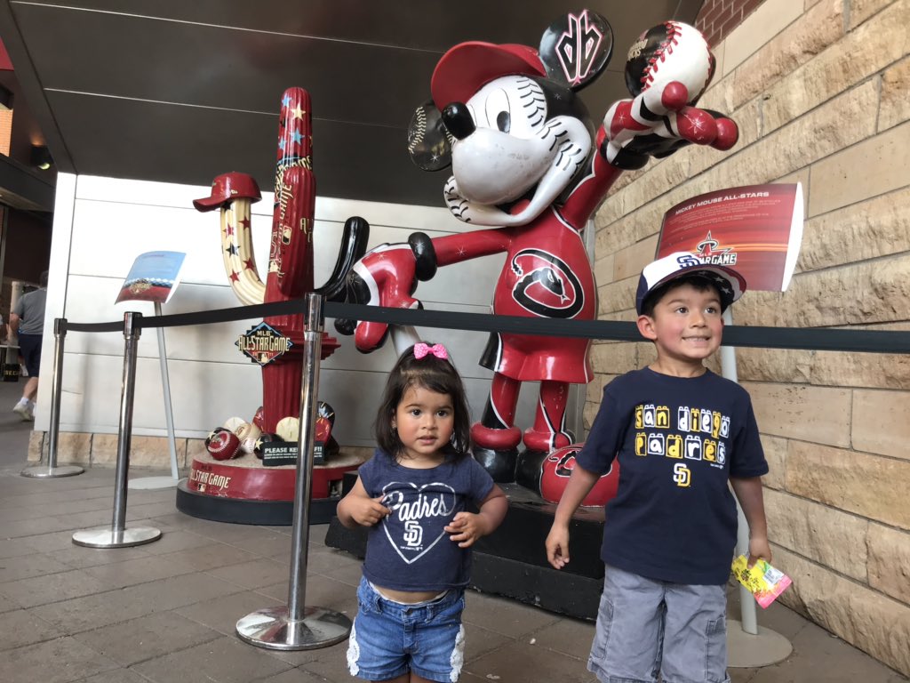 hellovivianSD's tweet photo. #FriarFaithful in Arizona. Not our best game 😏 but we're with great company. Family. https://t.co/xDlqqk7Hwe