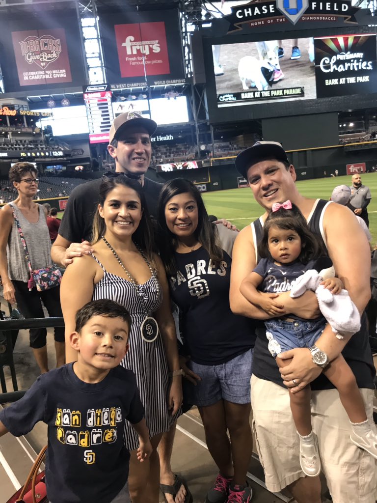 hellovivianSD's tweet photo. #FriarFaithful in Arizona. Not our best game 😏 but we're with great company. Family. https://t.co/xDlqqk7Hwe