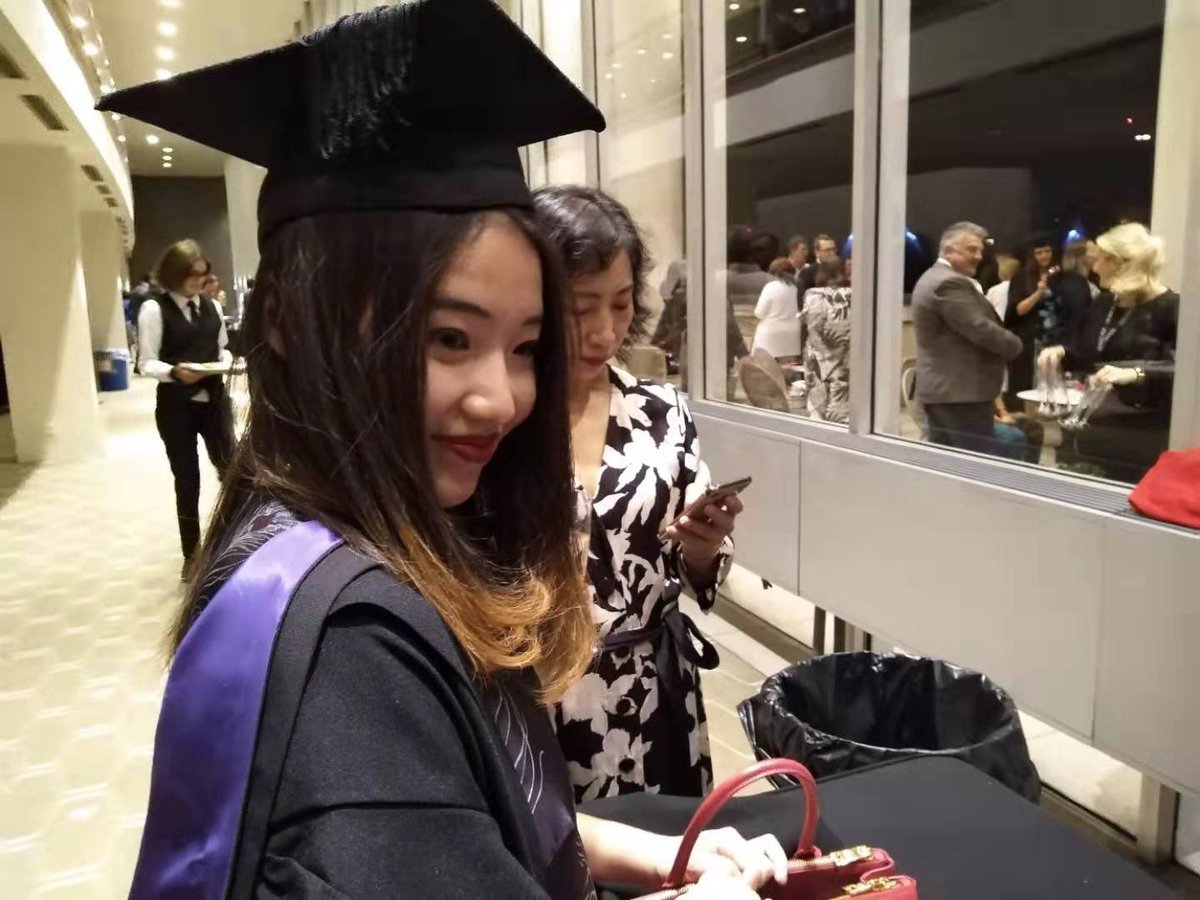 beizhangbelle's tweet photo. I got a ‘congratulations’ today🙈#UCLGraduation #RoyalFestivalHall Thank you #UCL🎓 https://t.co/AaAZGXOb0W
