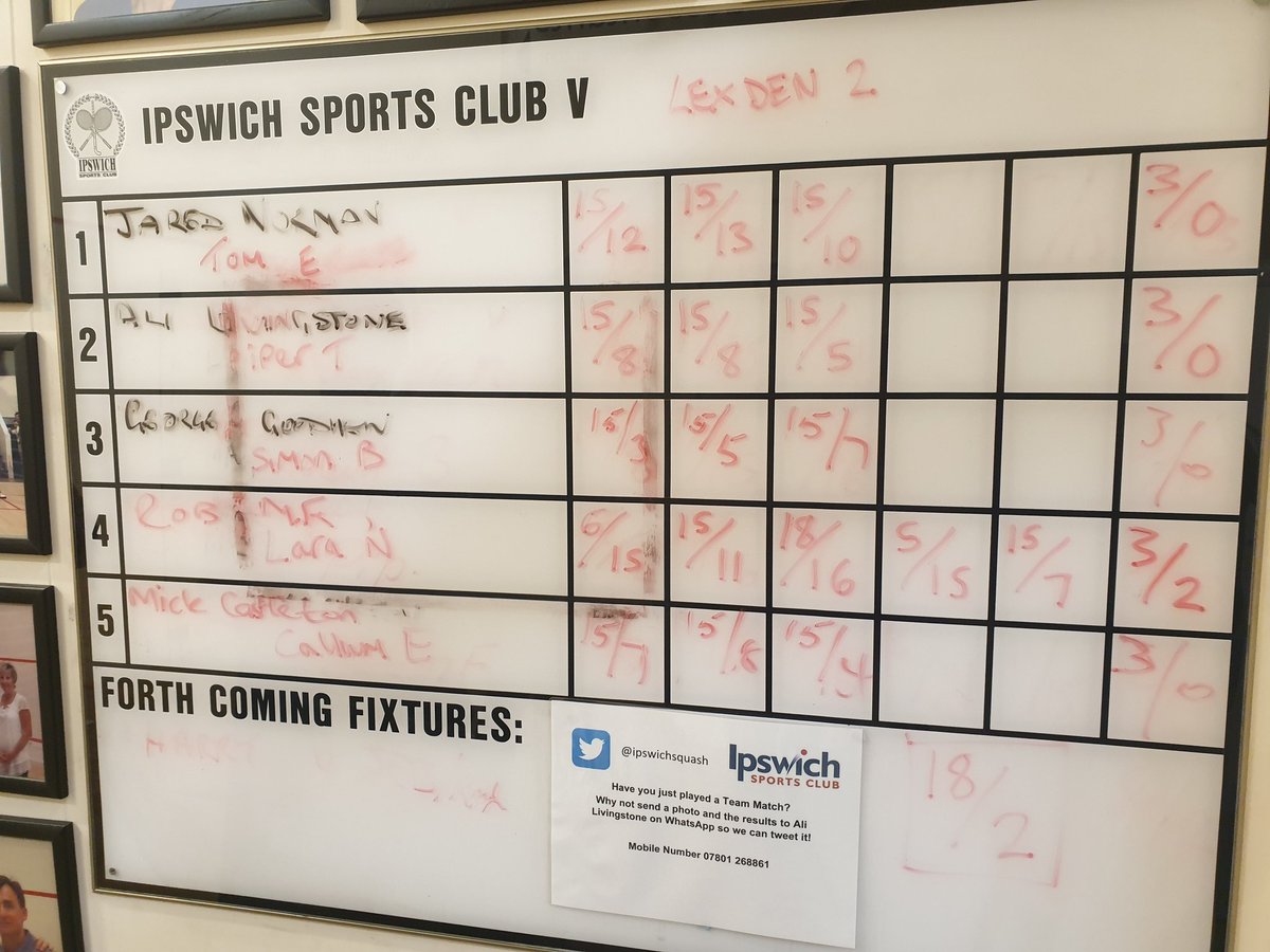 ISC Squash tweet media