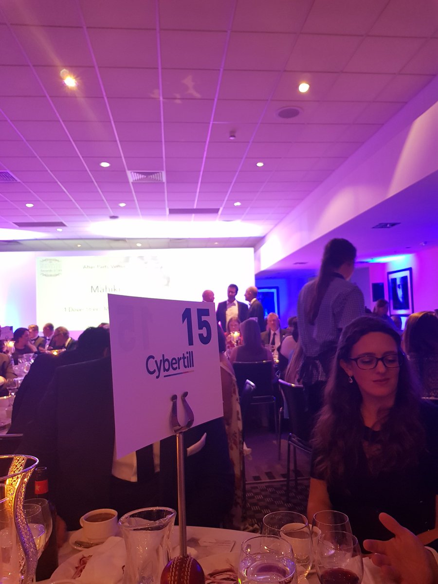 raetonner's tweet photo. Great night at #PJAwards where @cybertill were proud sponsors. Big congrats to @Beaverbrooks  @SwarovskiUK @BerrysJewellers and many more. Lovely venue at @lordscricket 
Cc @pjewelleruk @StaceyHailes @SheniSampson https://t.co/5SBTRLyGIo