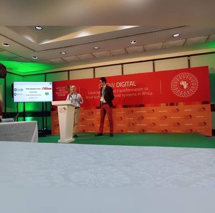 endeleauganda's tweet photo. @endeleauganda COO @Kistalc is in Accra Ghana representing us at #PitchAgrihack 2019 organised by @CTAflash and its partners. Today was the beginning of trainings on investment readiness and tomorrow the #AGRF begins. #FAWLEA #Agtech https://t.co/vw772R4SSd