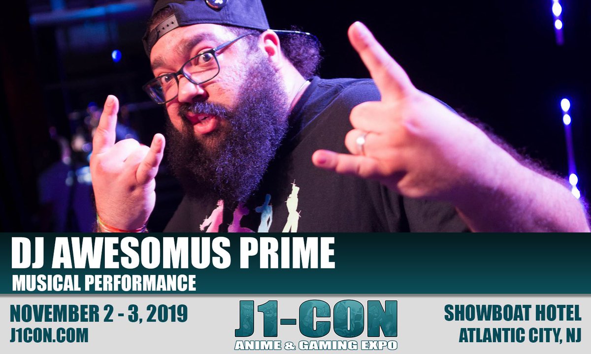 j1con's tweet photo. DJ AWESOMUS PRIME will be performing at the Cosplay Prom!!!!!
-
https://t.co/7D3ZB4m9mv
-
#j1con #j1con2019 #djawesomusprime #cosplay #guest #music #prom #cosplayprom #atlanticcity #showboathotel https://t.co/oSrbZe7CWq