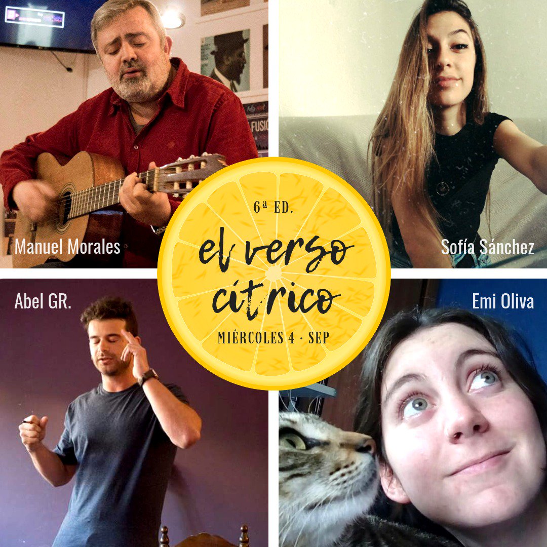 EmiOleaEuropaea's tweet photo. Si estás en Granada y no tienes planes para este miércoles, vente a la Tertulia a escuchar música y poemas de una manera distinta 😻😻😻 https://t.co/7aBvUDGP1o