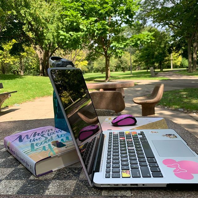 Writing at the park.💜 These sunny days won’t be around for too long. How are you making the most of the winding down of summer?
.
.
.
.
#mycreativelife #mywritinglife #authorlife #writerlife #writingcommunity #igwriters #igauthors #authorsofinstagram… ift.tt/2ZKpbtd