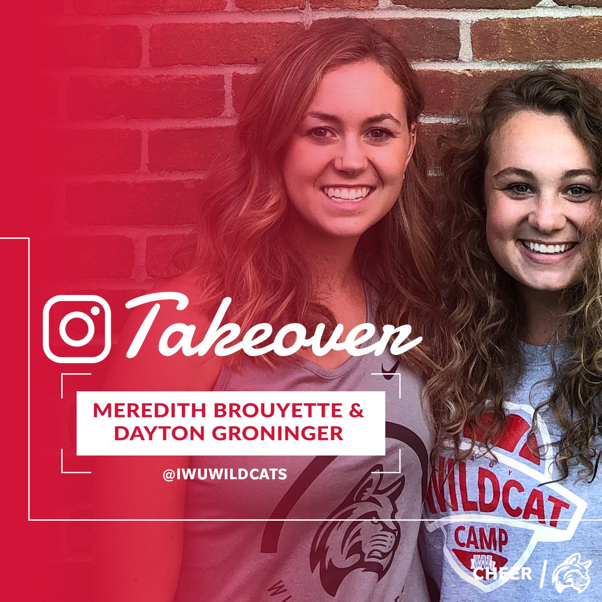 IWUWildcats's tweet photo. We thought the first day of classes constituted an #InstagramTakeover! Join @_daytong and @merebrouyette_  as they show you what the first day of classes at @indwes looks like! 
🔴
Be sure to follow us on Instagram so you don't miss out! https://t.co/FRZM6StKdf